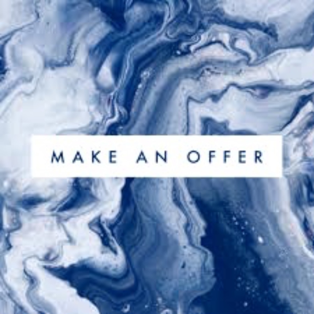 Like the item but not the price? Make an offer!